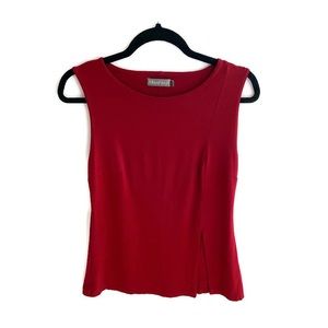 Maya Negri Red Sleeveless Top